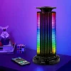4D Panoramic Music Rhythm Light RGB Voice Control Atmosphere Gaming Decorative Desk Lamp