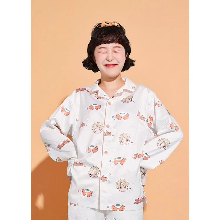 BTS TinyTAN JIMIN Big Face Pajamas