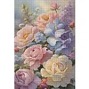 Watercolor Flowers-11CT Stamped Cross Stitch 40*60cm/15.75*23.62in (Big Size)
