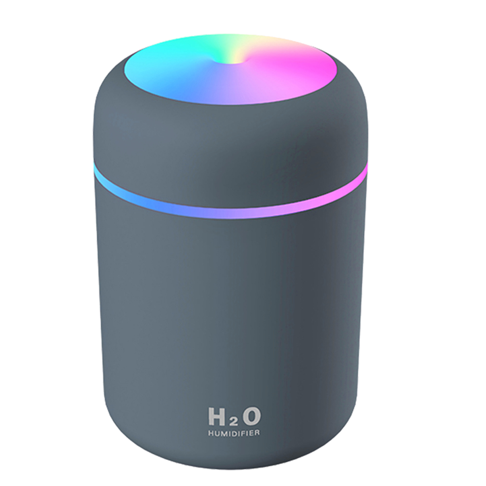 

USB Electric Aromatherapy Oil Diffuser Ultrasonic Air Humidifier Mist Maker, Grey, 501 Original
