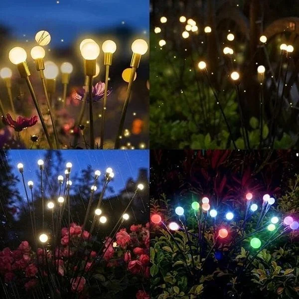 🔥LAST DAY 49% OFF🔥Solar Powered Firefly Garden Light BUY 2 FREE SHIPPING