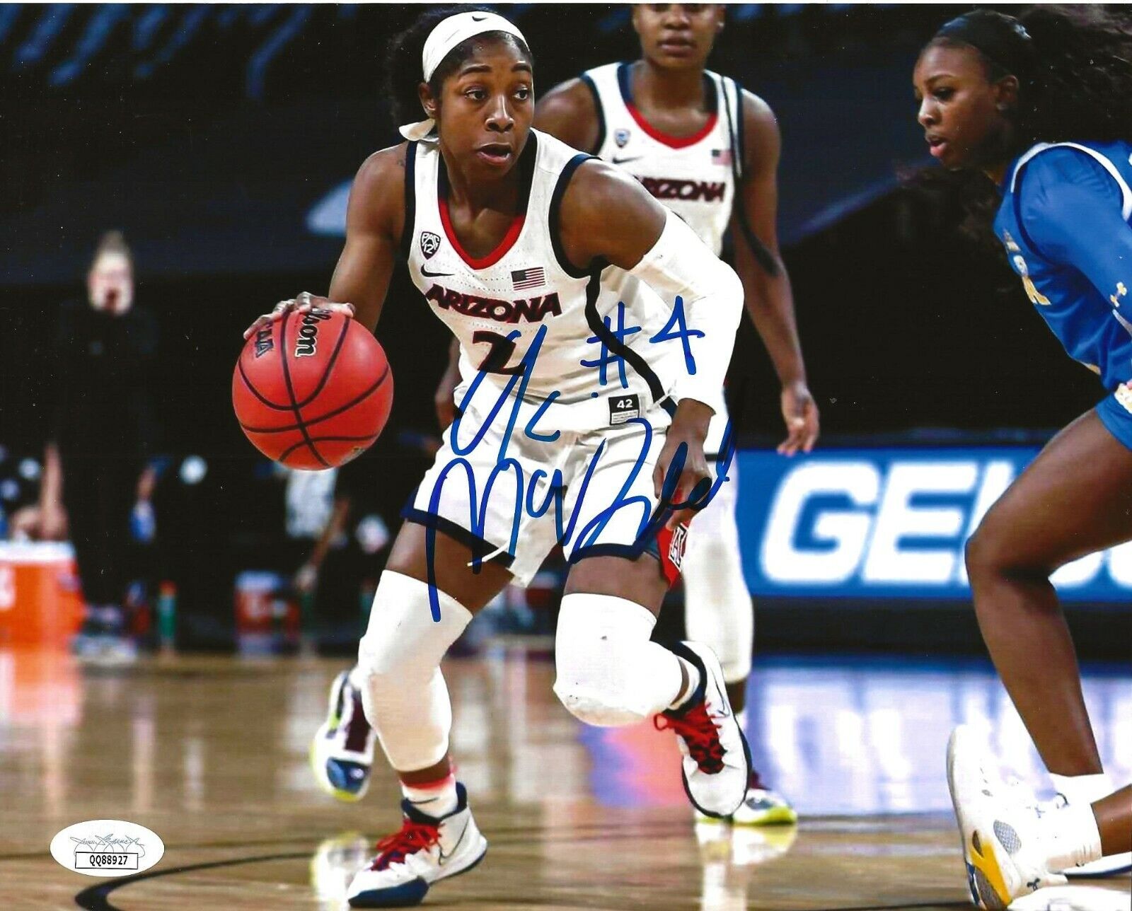 Aari McDonald signed Arizona Wildcats 8x10 Photo Poster painting autographed 4 JSA