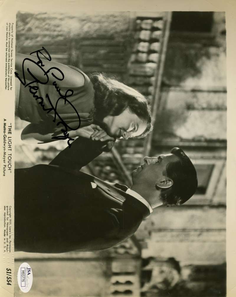 Stewart Granger Signed Jsa Certed 8x10 Photo Poster painting Authenticated Autograph