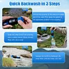 2 Pcs Water Filter Coupling Kit Filtration Cleaning Couplings for Hiking Camping