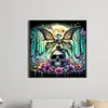Diamond Painting-5D Full Round Drill Halloween Skeleton(40*40 CM)