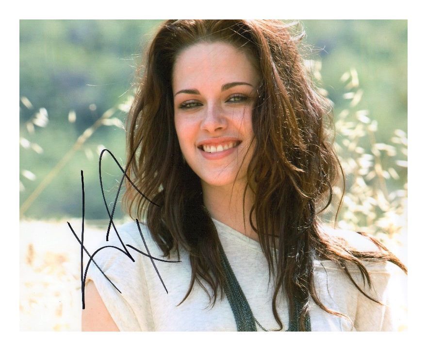 KRISTEN STEWART AUTOGRAPHED SIGNED A4 PP POSTER Photo Poster painting PRINT 14