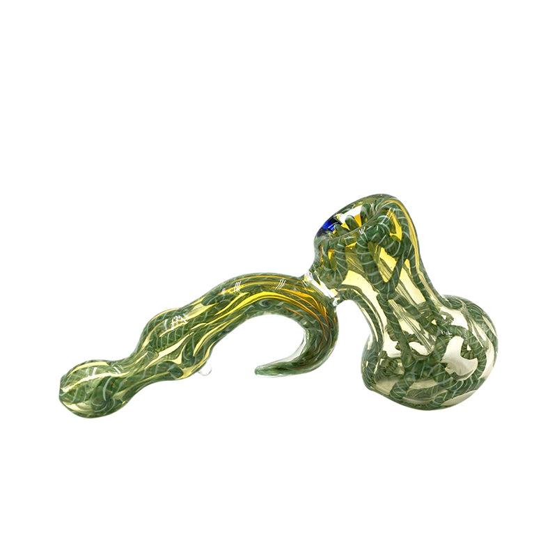 Manufacturer Wholesale Fumed Spoon Bubbler Glass Bubbler