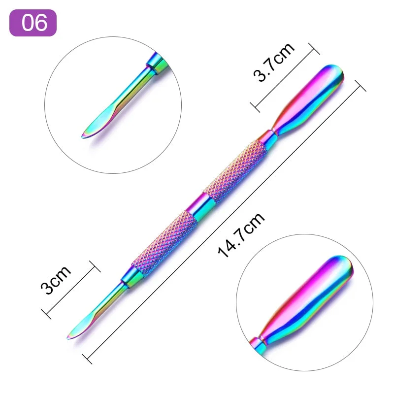 Nail Cuticle Nail Nipper Clipper Stainless Steel Dead Skin Remover Tweezer Trimming Clipper Pedicure  Push Manicures Nail Tools-Nail Inspo