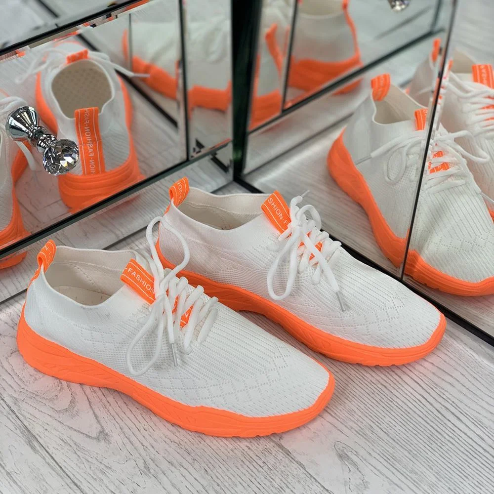 New 2021 Women Sneakers  Shoes Female Vulcanized Women's Casual Flats Women Walking Shoes Ladies Plus Size 35~43