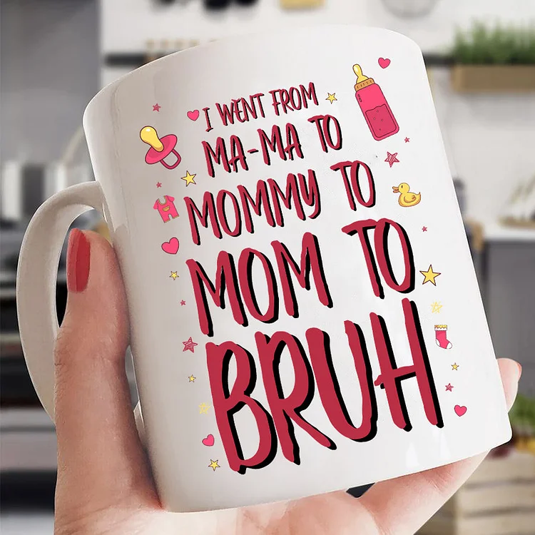 Funny Mom Mug| Girl Mom Mom Quotes Mom Gift for Mom New Mom Mom to be Expecting Girl Mom| First Mother's Day JMN625