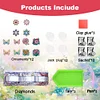 (US Local)Diamond Painting Car Aromatherapy Vent Clip Bling Air Vent Decorations (C)