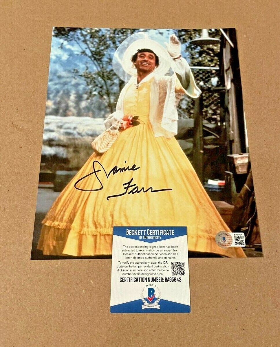 JAMIE FARR SIGNED MASH 8X10 Photo Poster painting BECKETT CERTIFIED #8