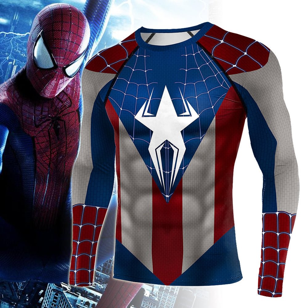 Spider Man No Way Home Role Play Costume Long Sleeve Top-elleschic