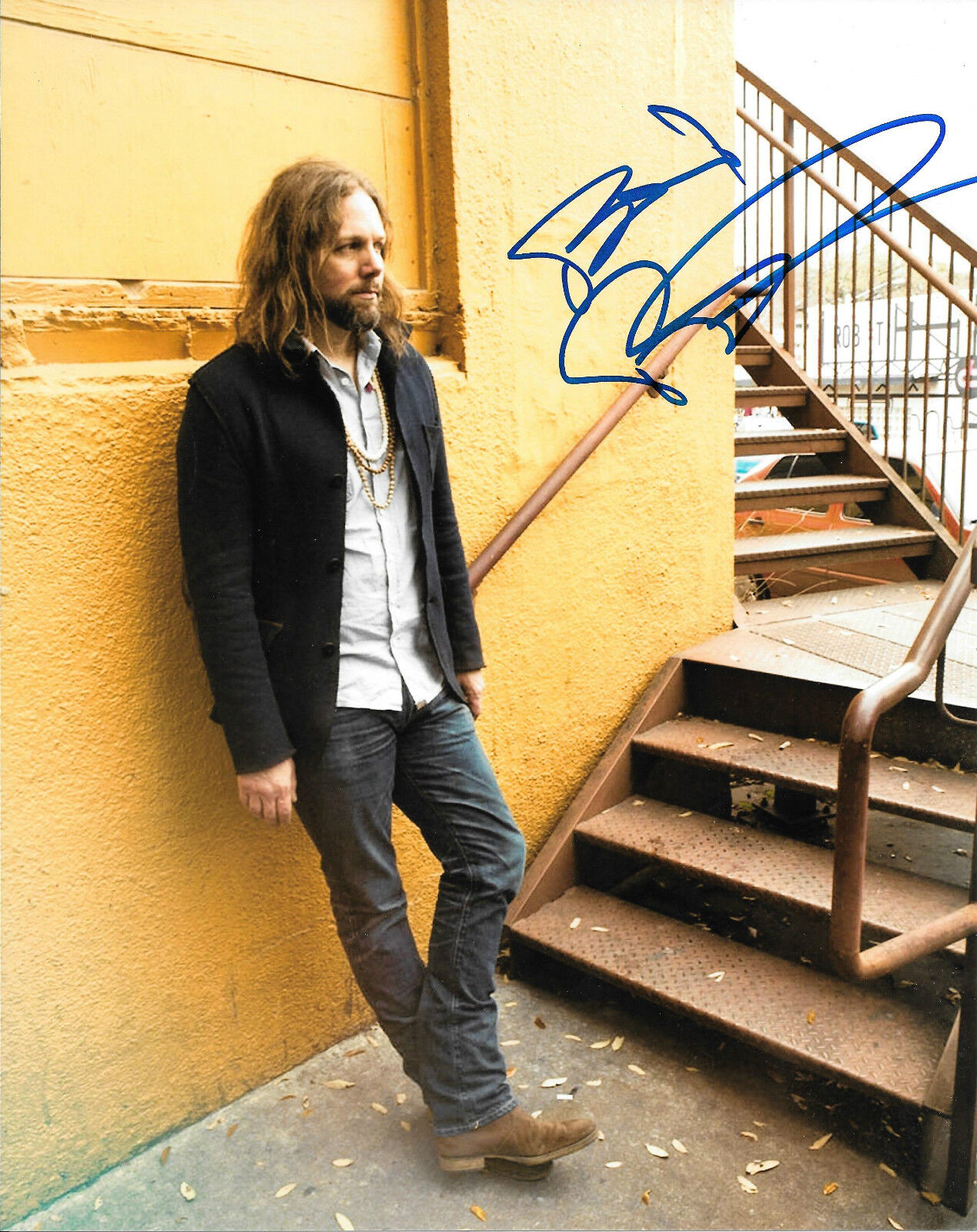 GFA The Black Crowes * RICH ROBINSON * Signed 8x10 Photo Poster painting R2 COA