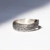 "L'Aile d'Ange" Bague En Argent 