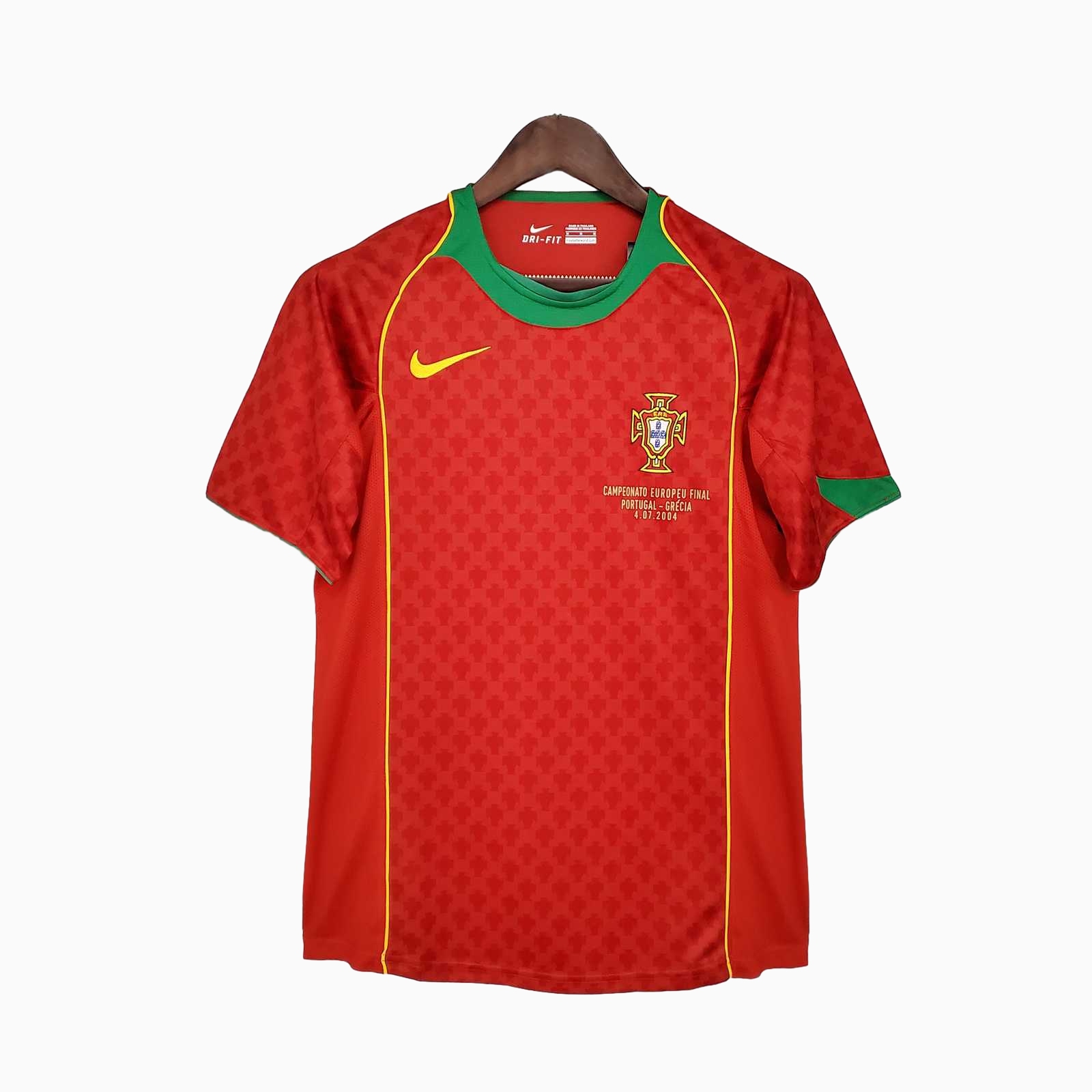 Retro Portugal 2004 Home Stadium Jersey