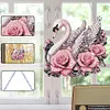 Cygne acrylique - Pendentif bricolage 5d