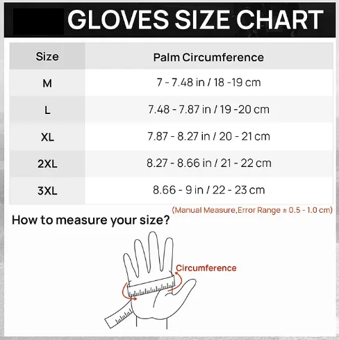 Leather Motorcycle Gloves