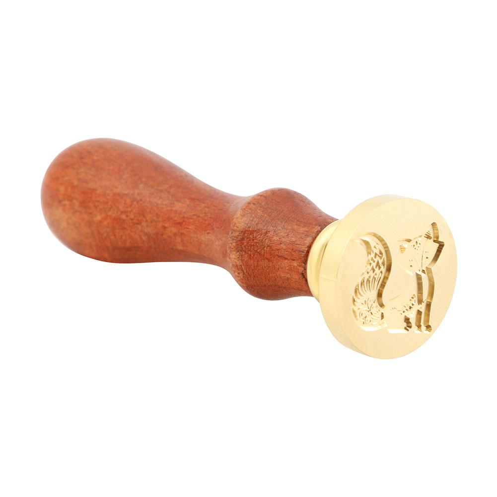

Wood Handle Sundries Pattern Wax Seal Stamp - Wax Seal Stamp, 501 Original