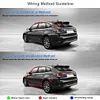 Dual Lens Car DVR HD 1080P 4.3 Inch Auto Video Camera Rear View Built-in Speaker