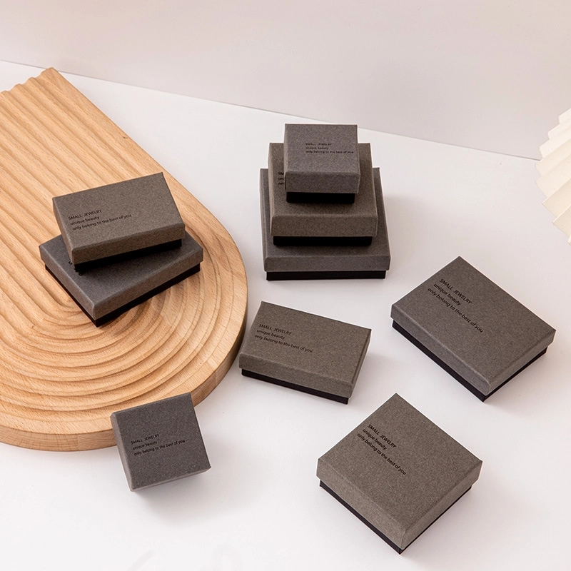 Minimalist Classic Style Solid Color Jewelry Boxes