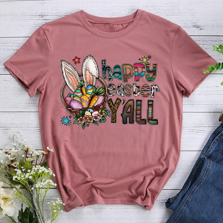 ANB - Happy Easter Yall T-shirt Tee -013364