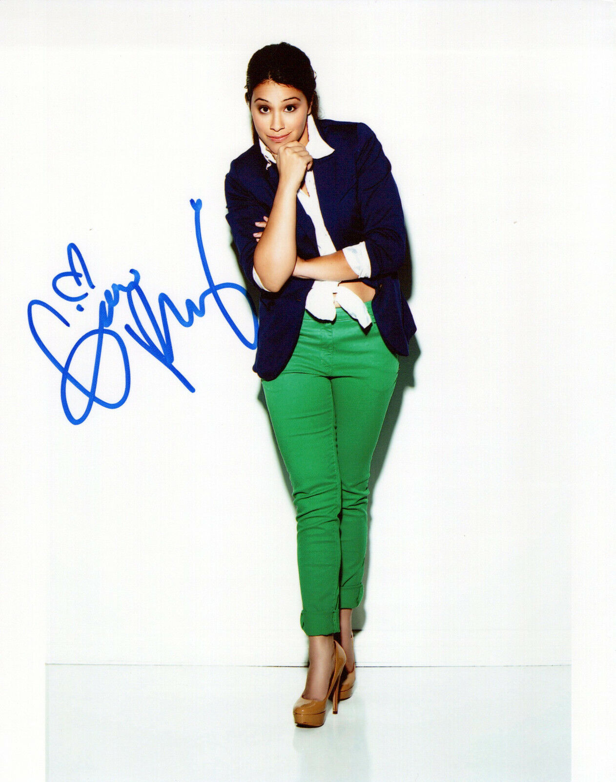 Gina Rodriguez glamour shot autographed Photo Poster painting signed 8x10 #1