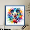 Mickey Splash - 18CT Stamped Cross Stitch 25*25cm tapestrymarket
