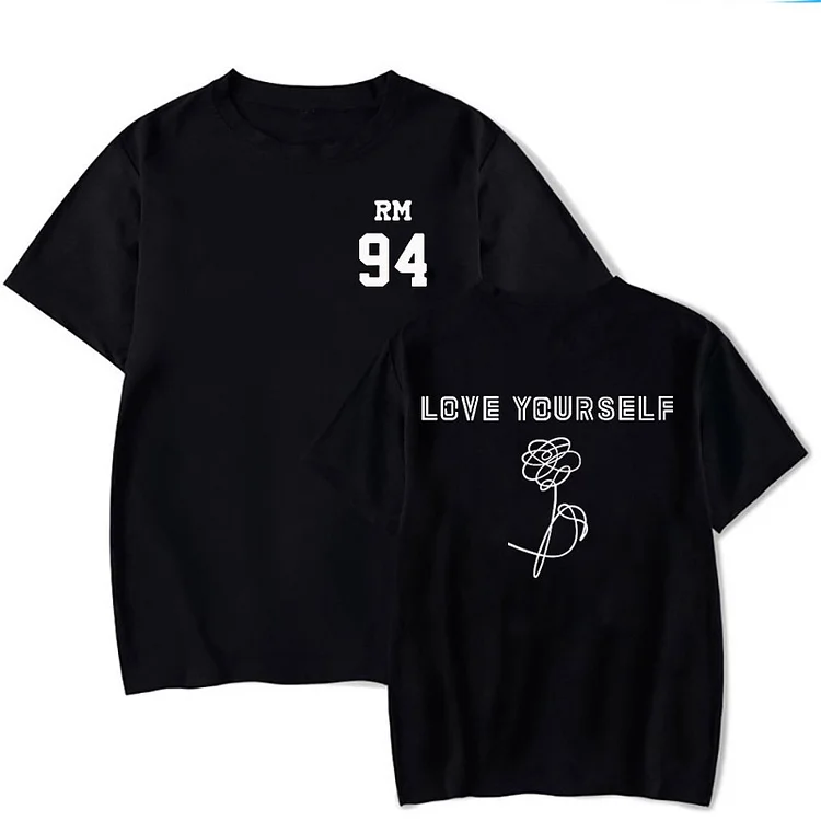 BTS Love Yourself Album Flower T-shirt
