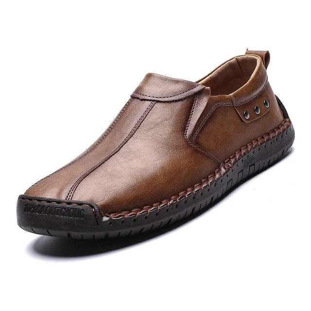 Men Shoes Quality Leather Shoes New Men Flats Hot Sale Moccasins Shoes