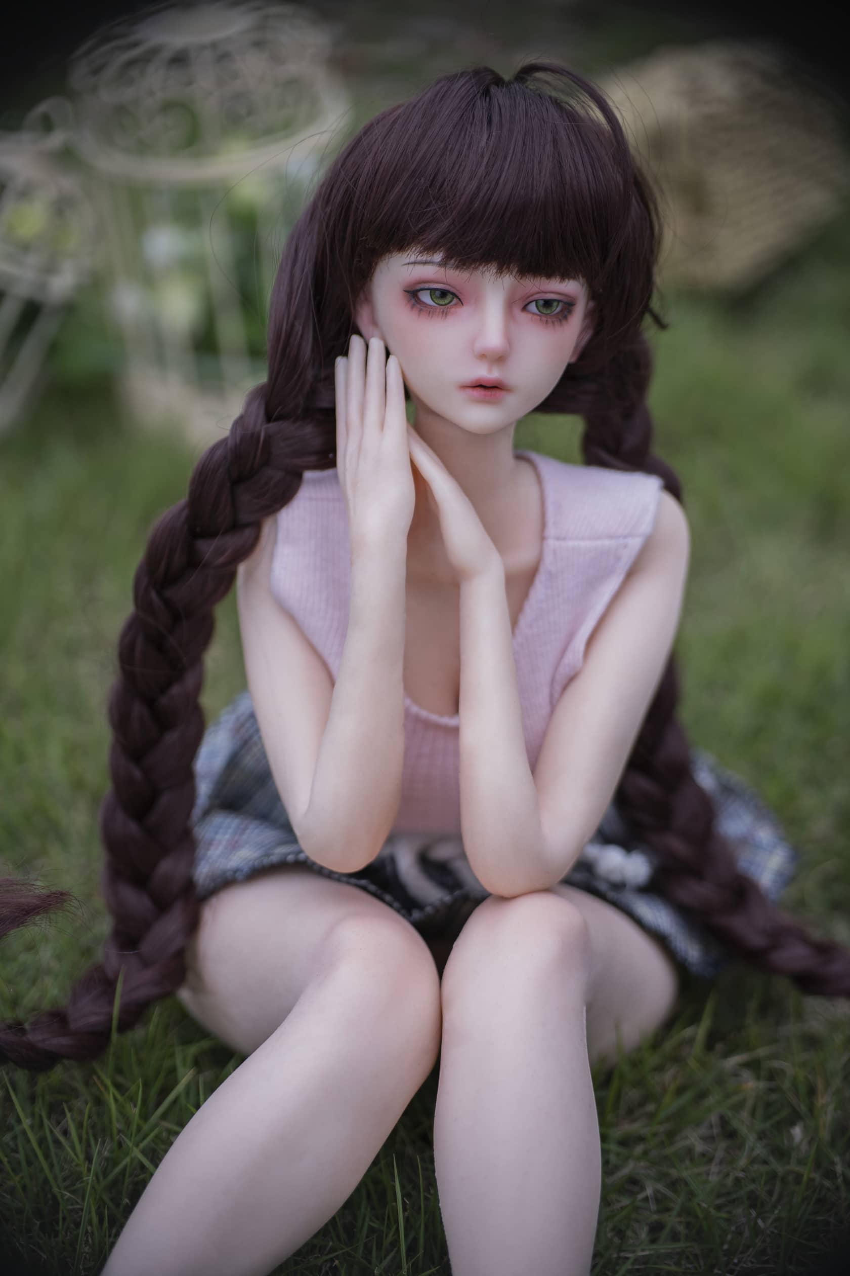 【US INSTOCK】Mini Love Doll LLDOLL 60cm (1.97') Elf in the forest full silicone#CM001  (NO.857) LLDOLL Littlelovedoll