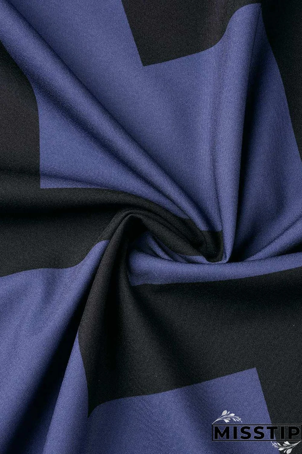 Gray Blue Daily Party Print Slit O Neck A Line Dresses