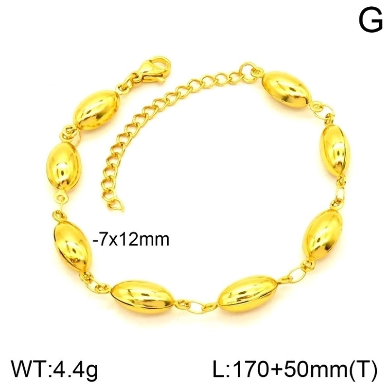 Elegant Minimalist Cross Star Heart Shape 201 Stainless Steel 302 Stainless Steel 304 Stainless Steel Bracelets In Bulk