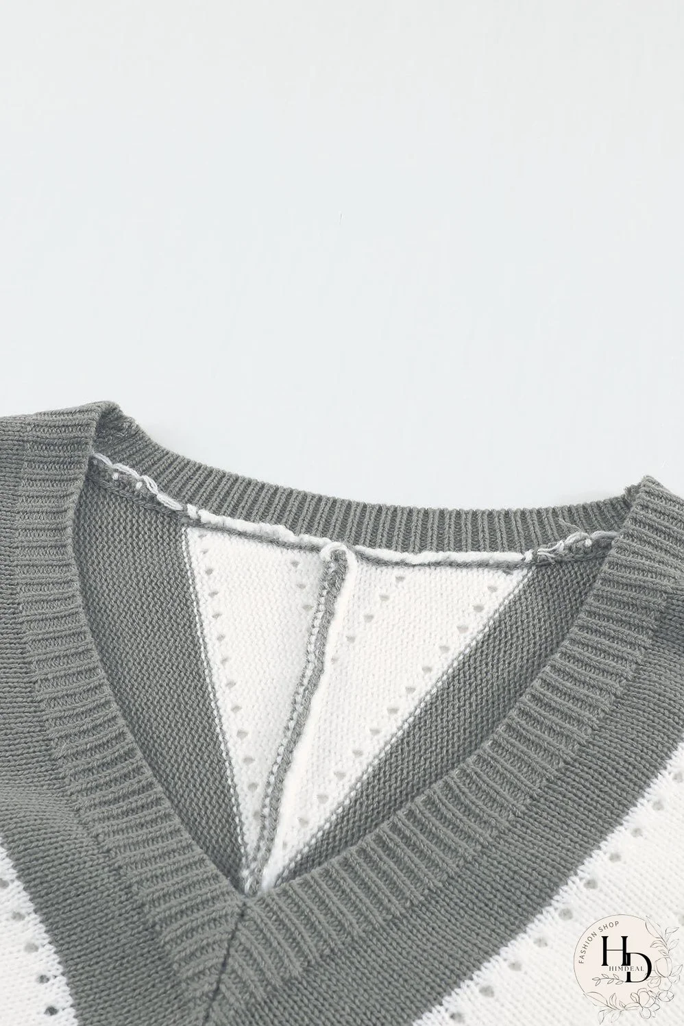 Trendy V-Neck Long Sleeve Top