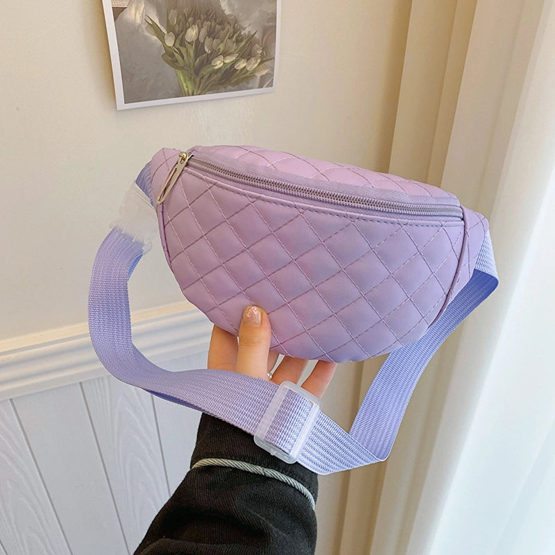 Children’s Waist Bag New Summer Simple Crossbody Bag Outgoing Children’s Backpack Lightweight Casual Chest Bag