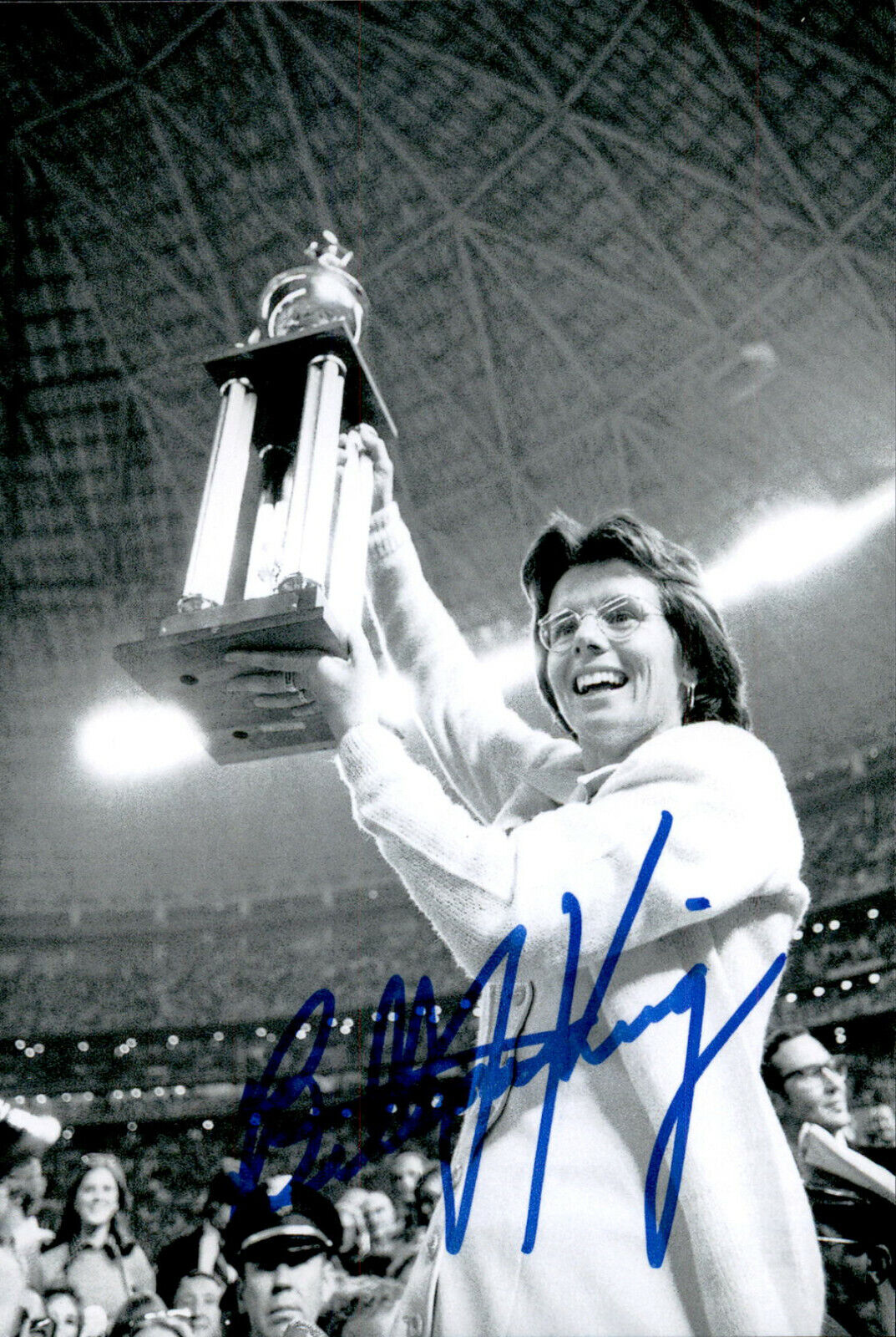 Billie Jean King SIGNED autographed 4x6 Photo Poster painting TENNIS LEGEND #2