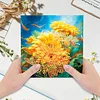 12pcs DIY Greeting Card Special shaped Diamond Painting Flower Bird Postcards Kit