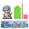 Diamond Painting Wooden Dragon Baby Desktop Ornament Diamond Table Decor