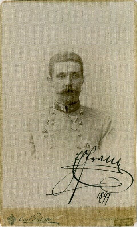 FRANZ FERDINAND Signed Photo Poster paintinggraph Archduke of Austria (Assassinated WW1) reprint