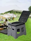 Foldable Outdoor Camp Toilet Multifunctional Outdoor Toilet Seat for Emergencies