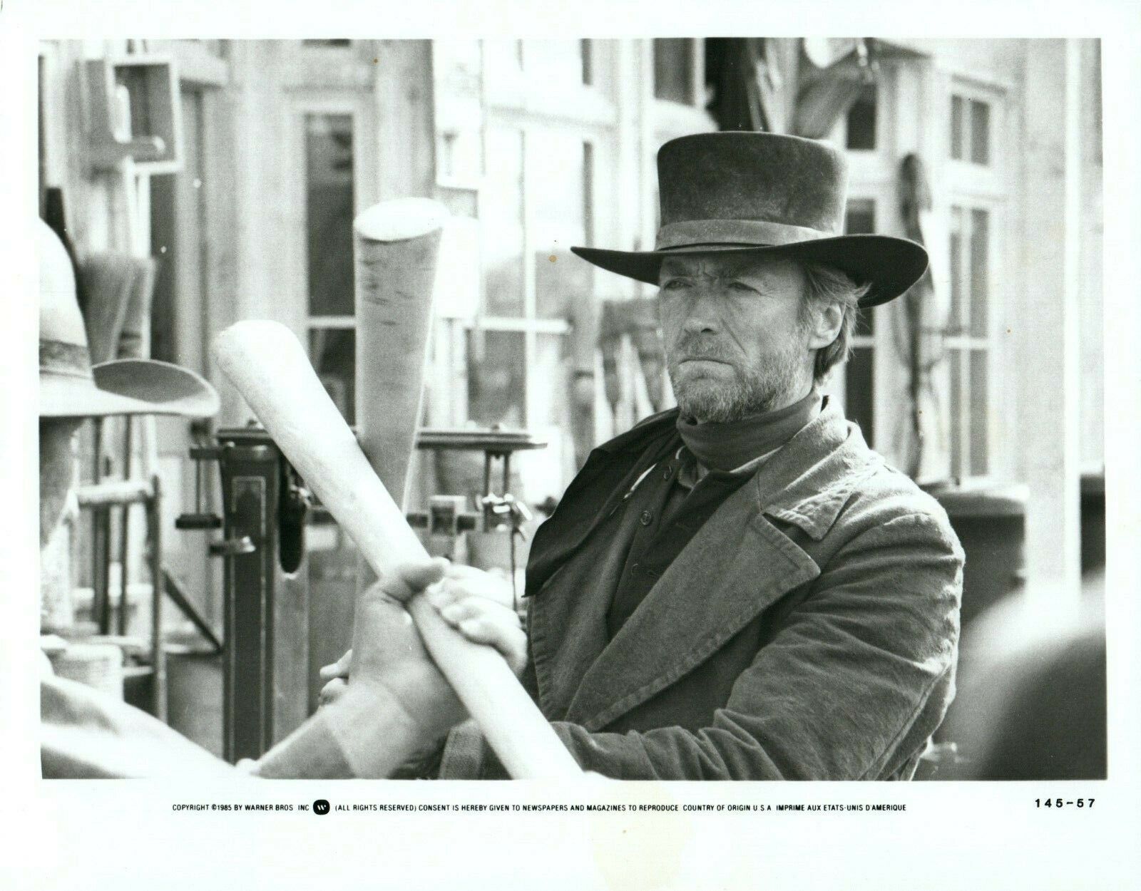 CLINT EASTWOOD Actor PALE RIDER Movie 8x10 Promo Press Photo Poster painting 1985 Warner Bros