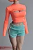 1/6 soldier sports shorts yoga pants plastic body knitted model accessories clothes fit12 inch female figure body-aliexpress
