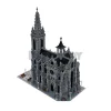 Moc The Modular Cathedral with Colorful Window