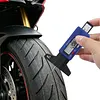 Portable Vehicle Tire Wear Checker 0.01mm Resolution Universal Auto Measuring Depth Gauge with LCD Display & Inch/MM Conversion Lightweight for Cars Trucks Motorcycles (Blue)