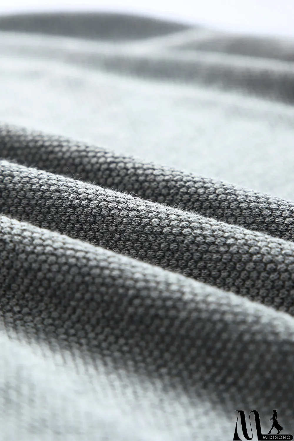 MidiSono - Crisscross Cut-out Back Knit Sleeveless Dress