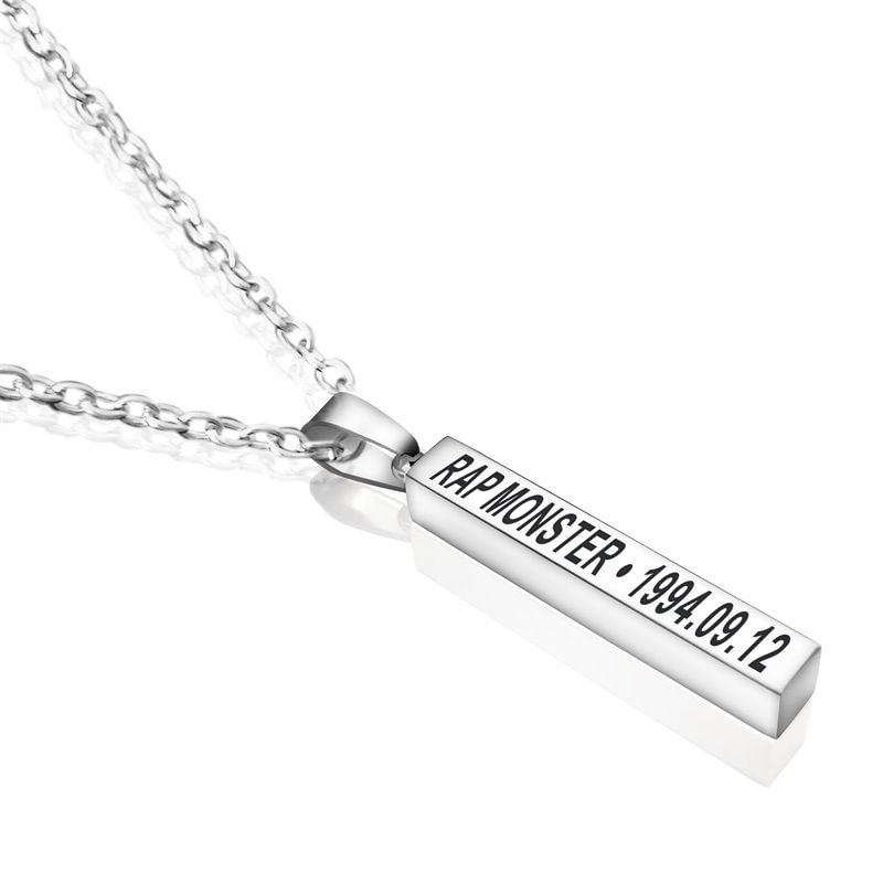 Army Necklace JIMIN V SUGA JK BTS Necklace Birthday Gifts for Her Women Star Fans Gifts