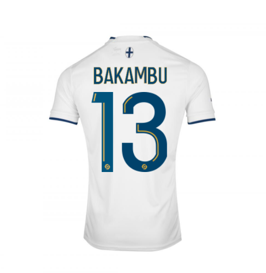 Maillot Olympique Marseille Cédric Bakambu 13 Domicile 2022/2023