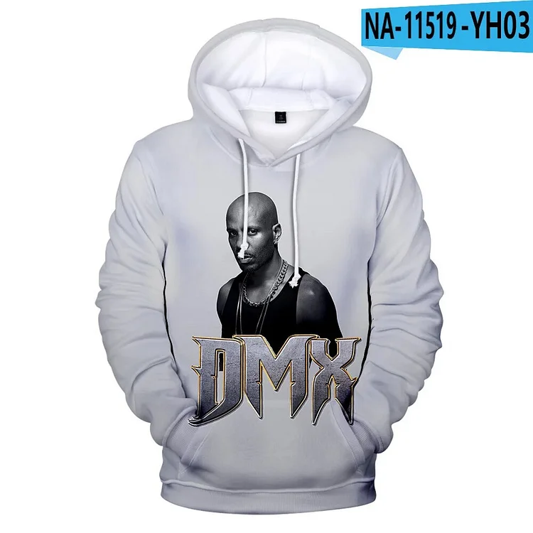 R.I.P Hip Hop Rapper DMX 3D Print Oversized Women/Men Hoodie Sweatshirt Streetwear Hiphop Pullover Hooded Jacket Male Tracksuit