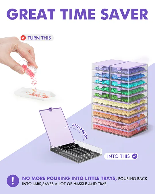Diamond Painting Trays