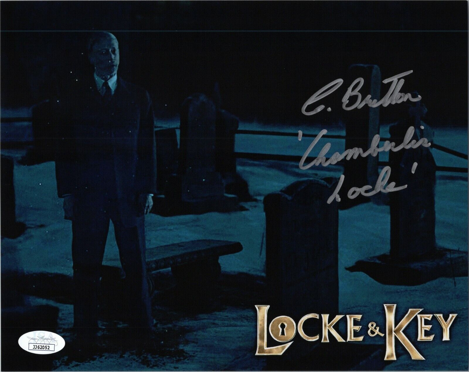 CHRIS BRITTON Authentic Hand-Signed LOCKE & KEY CHAMBERLIN